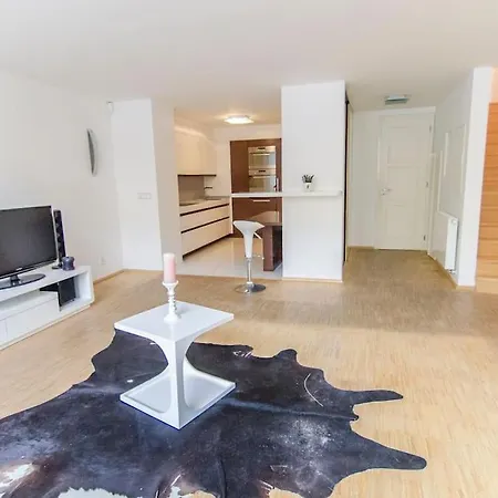 Apartamento Elegant Snow White Loft With Jacuzzi And Garage Praga