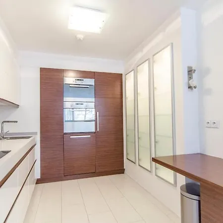 Elegant Snow White Loft With Jacuzzi And Garage Praga