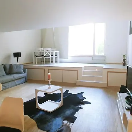 Elegant Snow White Loft With Jacuzzi And Garage * براغ